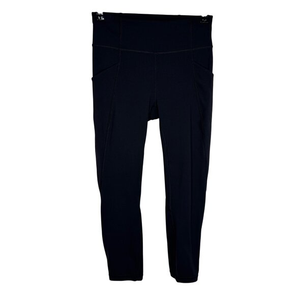 Lululemon Black High-Rise Capri Leggings Size 6 - Picture 2 of 10